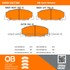 1000-0273M by MPA ELECTRICAL - Quality-Built Disc Brake Pad Set - Semi-Metallic