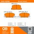 1000-0309M by MPA ELECTRICAL - QB Semi-Metallic Brake Pads