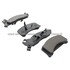 1000-0310M by MPA ELECTRICAL - QB Semi-Metallic Brake Pads