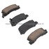 1000-0325C by MPA ELECTRICAL - Quality-Built Disc Brake Pad Set - Ceramic