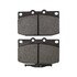 1000-0331M by MPA ELECTRICAL - QB Semi-Metallic Brake Pads