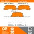 1000-0325M by MPA ELECTRICAL - QB Semi-Metallic Brake Pads