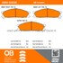 1000-0333C by MPA ELECTRICAL - Quality-Built Disc Brake Pad Set - Ceramic