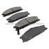 1000-0333M by MPA ELECTRICAL - Quality-Built Disc Brake Pad Set - Semi-Metallic