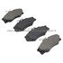 1000-0338M by MPA ELECTRICAL - Quality-Built Disc Brake Pad Set - Semi-Metallic