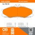 1000-0338M by MPA ELECTRICAL - Quality-Built Disc Brake Pad Set - Semi-Metallic