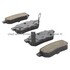 1000-0374C by MPA ELECTRICAL - Quality-Built Disc Brake Pad Set - Ceramic