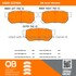 1000-0374M by MPA ELECTRICAL - Quality-Built Disc Brake Pad Set - Semi-Metallic