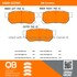 1000-0374C by MPA ELECTRICAL - Quality-Built Disc Brake Pad Set - Ceramic