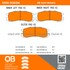 1000-0383M by MPA ELECTRICAL - Quality-Built Disc Brake Pad Set - Semi-Metallic