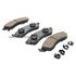 1000-0412C by MPA ELECTRICAL - Quality-Built Disc Brake Pad Set - Ceramic