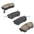 1000-0418C by MPA ELECTRICAL - Quality-Built Disc Brake Pad Set - Ceramic