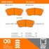 1000-0418C by MPA ELECTRICAL - Quality-Built Disc Brake Pad Set - Ceramic