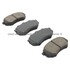 1000-0433M by MPA ELECTRICAL - QB Semi-Metallic Brake Pads