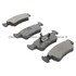 1000-0444M by MPA ELECTRICAL - QB Semi-Metallic Brake Pads