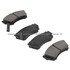 1000-0451M by MPA ELECTRICAL - Quality-Built Disc Brake Pad Set - Semi-Metallic