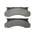 1000-0450M by MPA ELECTRICAL - Quality-Built Disc Brake Pad Set - Semi-Metallic