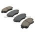 1000-0476M by MPA ELECTRICAL - Quality-Built Disc Brake Pad Set - Semi-Metallic