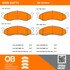 1000-0477C by MPA ELECTRICAL - Quality-Built Disc Brake Pad Set - Ceramic