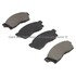 1000-0489M by MPA ELECTRICAL - QB Semi-Metallic Brake Pads