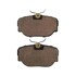 1000-0493C by MPA ELECTRICAL - Quality-Built Disc Brake Pad Set - Ceramic