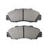 1000-0503M by MPA ELECTRICAL - Quality-Built Disc Brake Pad Set - Semi-Metallic