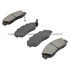 1000-0503M by MPA ELECTRICAL - Quality-Built Disc Brake Pad Set - Semi-Metallic