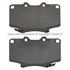 1000-0502M by MPA ELECTRICAL - Quality-Built Disc Brake Pad Set - Semi-Metallic