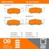 1000-0512M by MPA ELECTRICAL - QB Semi-Metallic Brake Pads