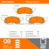 1000-0529M by MPA ELECTRICAL - QB Semi-Metallic Brake Pads