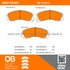 1000-0530C by MPA ELECTRICAL - Quality-Built Disc Brake Pad Set - Ceramic