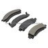 1000-0543M by MPA ELECTRICAL - Quality-Built Disc Brake Pad Set - Semi-Metallic