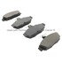 1000-0545M by MPA ELECTRICAL - Quality-Built Disc Brake Pad Set - Semi-Metallic