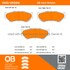 1000-0556M by MPA ELECTRICAL - Quality-Built Disc Brake Pad Set - Semi-Metallic