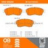 1000-0562M by MPA ELECTRICAL - QB Semi-Metallic Brake Pads