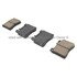 1000-0577C by MPA ELECTRICAL - Quality-Built Disc Brake Pad Set - Ceramic