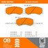 1000-0579M by MPA ELECTRICAL - QB Semi-Metallic Brake Pads