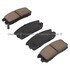 1000-0580C by MPA ELECTRICAL - Quality-Built Disc Brake Pad Set - Ceramic