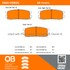 1000-0580C by MPA ELECTRICAL - Quality-Built Disc Brake Pad Set - Ceramic