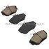 1000-0601M by MPA ELECTRICAL - Quality-Built Disc Brake Pad Set - Semi-Metallic