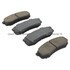 1000-0606C by MPA ELECTRICAL - Quality-Built Disc Brake Pad Set - Ceramic