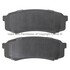 1000-0606M by MPA ELECTRICAL - Quality-Built Disc Brake Pad Set - Semi-Metallic