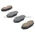 1000-0610C by MPA ELECTRICAL - Quality-Built Disc Brake Pad Set - Ceramic