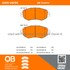 1000-0619C by MPA ELECTRICAL - Quality-Built Disc Brake Pad Set - Ceramic