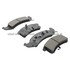 1000-0623M by MPA ELECTRICAL - Quality-Built Disc Brake Pad Set - Semi-Metallic