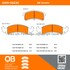 1000-0623C by MPA ELECTRICAL - Quality-Built Disc Brake Pad Set - Ceramic