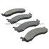 1000-0655M by MPA ELECTRICAL - Quality-Built Disc Brake Pad Set - Semi-Metallic