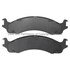 1000-0655M by MPA ELECTRICAL - Quality-Built Disc Brake Pad Set - Semi-Metallic