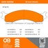 1000-0655M by MPA ELECTRICAL - Quality-Built Disc Brake Pad Set - Semi-Metallic