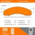 1000-0655AM by MPA ELECTRICAL - QB Semi-Metallic Brake Pads